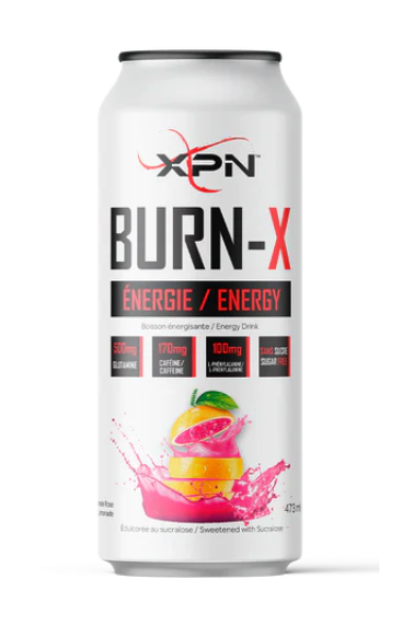 Burn-X - Limonade Rose - 12 canettes