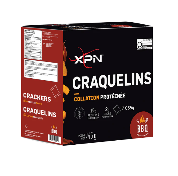 Craquelins Protéinés - Saveur BBQ