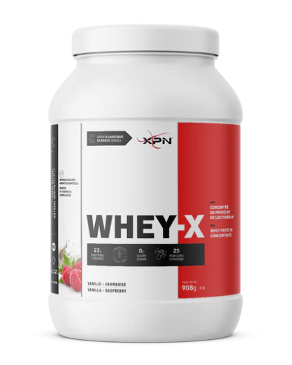 Whey-X - Vanille Framboise - 908g / 2lbs